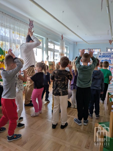 Biblioteka Gorlice, Zabawa ruchowa z animatorem