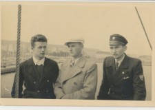 Powiększ zdjęcie Szkoła Lotnicza w Dęblinie — pierwszy z lewej Zbigniew Laskoś