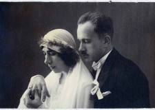 Powiększ zdjęcie Franciszek Górka i Elżbieta Smokowska; 1930 rok