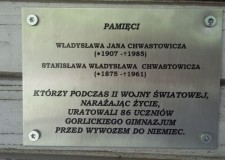 Powiększ zdjęcie Tablica ku pamięci Władysława Jana Chwastowicza i Stanisława Władysława Chwastowicza 