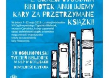 Przejdź do - Anulujemy kary z okazji Ogólnopolskiego Tygodnia Bibliotek