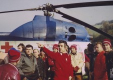 Powiększ zdjęcie Goprowcy w akcji w Blechnarce, z prawej T. Merkun