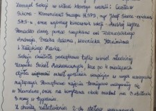 Powiększ zdjęcie Ze stron kroniki sekcji tenisa stołowego