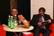 Zdjęcie z promocji książki Andrzeja Ćmiecha