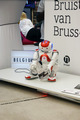 Tańczący robot z biblioteki w Brukseli