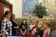 	krótka prelekcja na temat katalogów bibliotecznych w Czytelni dla Dorosłych	