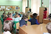 	zajęcia w Czytelni dla Dzieci i Młodzieży na temat katalogów bibliotecznych	