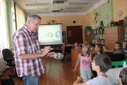 	Spotkanie dzieci z grzyboznawcą w ramach akcji wakacje w bibliotece	