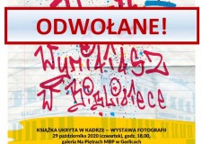 Przejdź do - Książka ukryta w kadrze – wystawa fotografii odwołana!