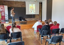 Powiększ zdjęcie Piotr Kowalczyk prowadzi warsztaty