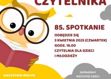 Powiększ zdjęcie Plakat — 85. spotkanie Klubu Małego Czytelnika