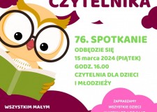 Powiększ zdjęcie Plakat — 76. spotkanie Klubu Małego Czytelnika
