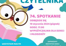 Powiększ zdjęcie Plakat — 74. spotkanie Klubu Małego Czytelnika