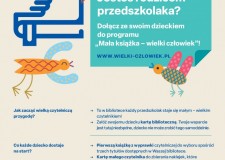 Powiększ zdjęcie Plakat — „Mała książka — wielki człowiek”!