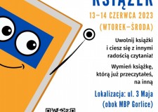 Powiększ zdjęcie Plakat - 20. Ogólnopolskie Święto Wolnych Książek z MBP Gorlice