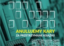 Przejdź do - Podczas Tygodnia Bibliotek anulujemy kary za przetrzymane książki 