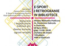 Przejdź do - E-sport i retrogranie w Bibliotece