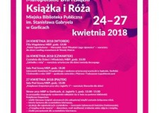 Przejdź do - XVII Małopolskie Dni Książki Książka i Róża w MBP w Gorlicach