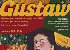 Powiększ zdjęcie Plakat wystawy “Gustaw”